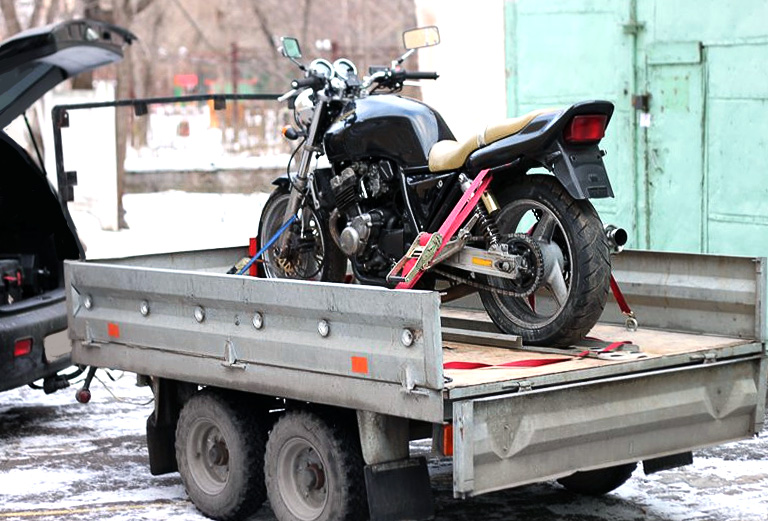Заказать доставку мотоцикла  из Колтушей в Челябинск